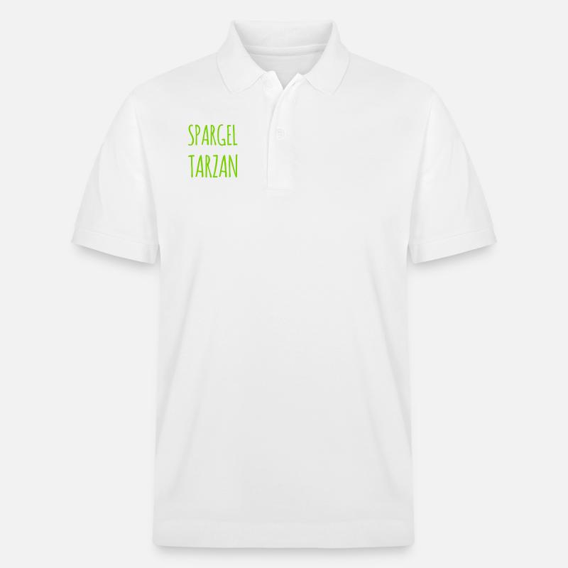 Spargeltarzan - Stanley/Stella Unisex Bio-Poloshirt PREPSTER - Weiß