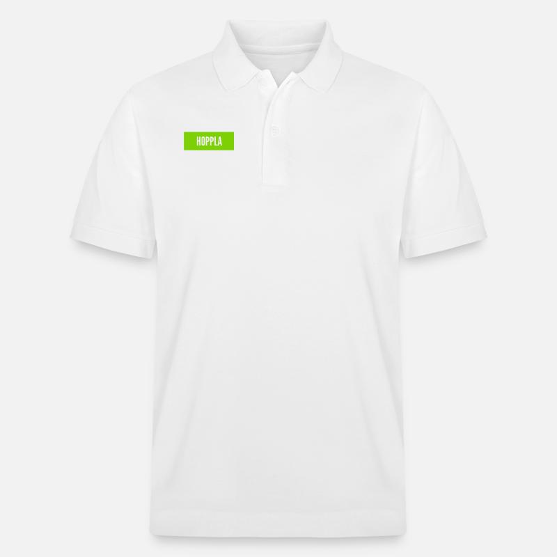 oje - Stanley/Stella Unisex Bio-Poloshirt PREPSTER - Weiß