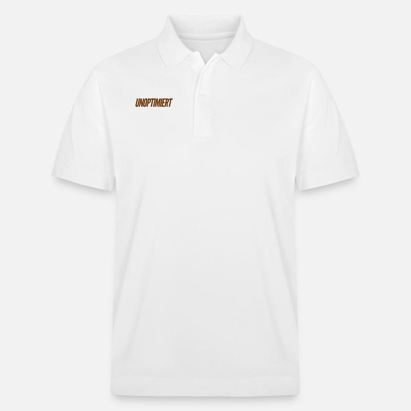 Je veux m’optimiser - Polo PREPSTER bio Stanley/Stella Unisexe - blanc