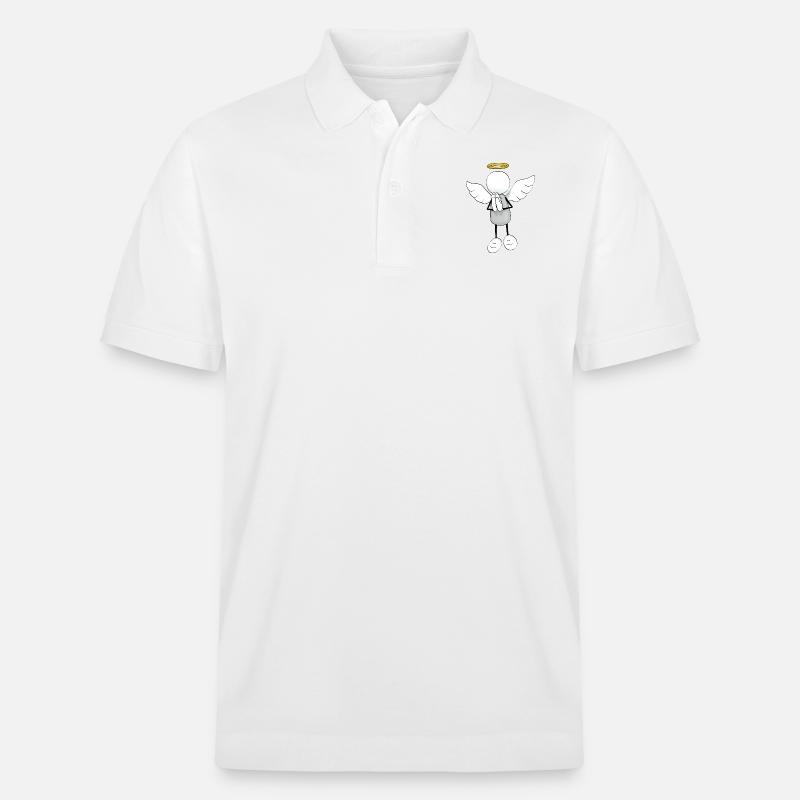 Engel - Stanley/Stella Unisex Bio-Poloshirt PREPSTER - Weiß