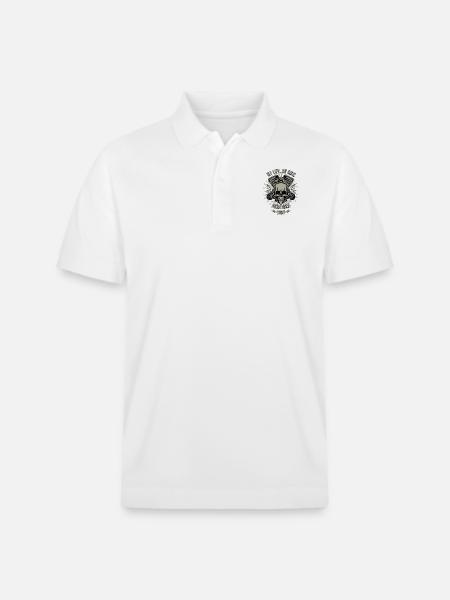 Geschenk für Biker - Baujahr 1967 - Stanley/Stella Unisex Bio-Poloshirt PREPSTER - Weiß