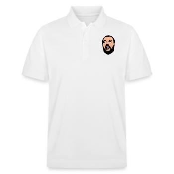 Matteo Salvini - Stanley/Stella Unisex Bio-Poloshirt PREPSTER - Weiß - Vorne - Roxy (174cm) & Andy (188cm)