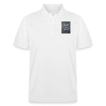 ESPOIR - Polo PREPSTER bio Stanley/Stella Unisexe - blanc - Devant - Roxy (174cm) & Andy (188cm)
