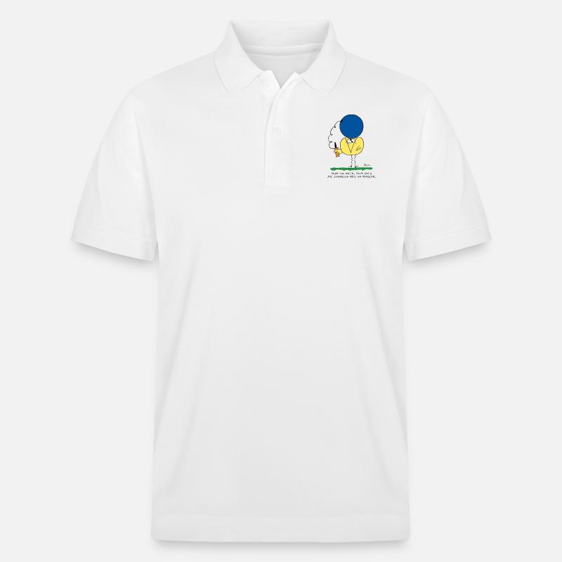 Plus ça rate, plus ça marche - Polo PREPSTER bio Stanley/Stella Unisexe - blanc