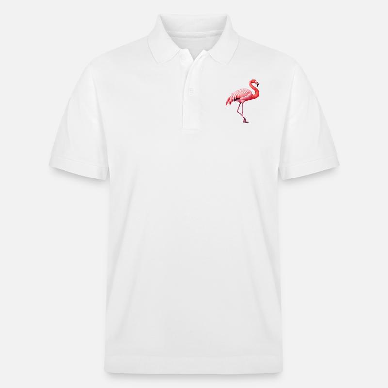 Flamant - Polo PREPSTER bio Stanley/Stella Unisexe - blanc
