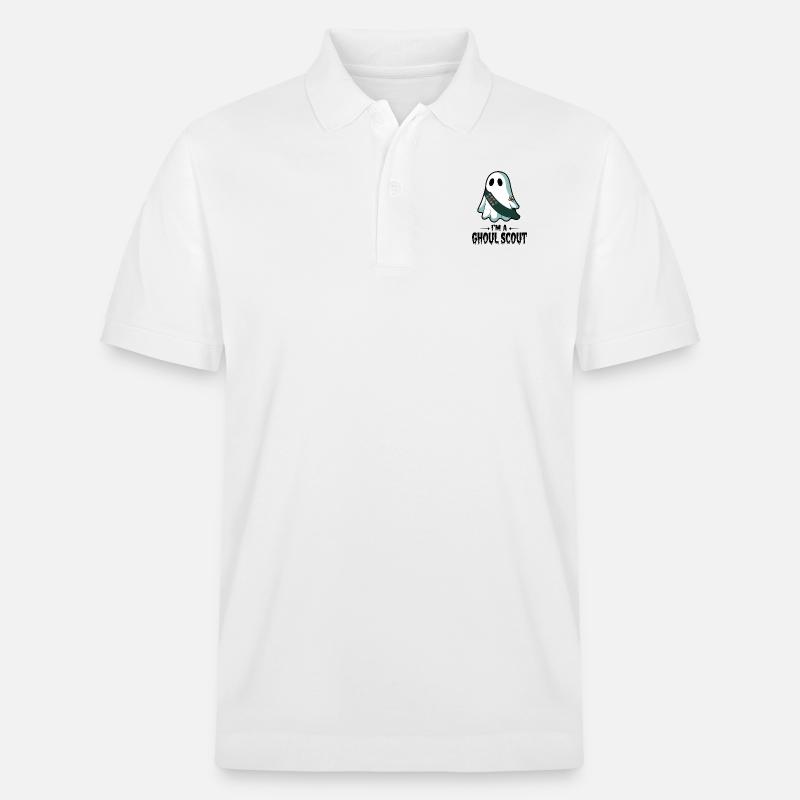 Ich bin ein Ghul-Scout - Stanley/Stella Unisex Bio-Poloshirt PREPSTER - Weiß