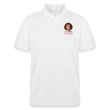 Mignon - Polo PREPSTER bio Stanley/Stella Unisexe - blanc - Devant - Roxy (174cm) & Andy (188cm)