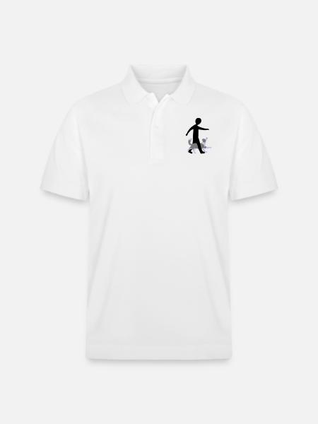 Dog Dancing 3-5 - Stanley/Stella Unisex Bio-Poloshirt PREPSTER - Weiß