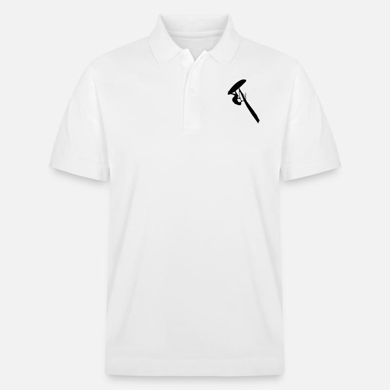 Windsurfer 2 (Vector) - Polo PREPSTER bio Stanley/Stella Unisexe - blanc