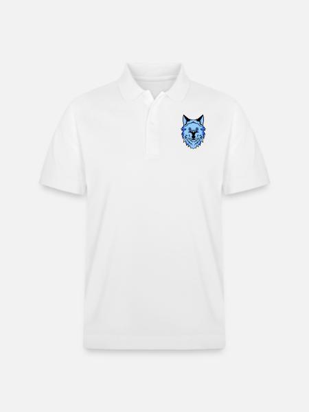 wolf - Stanley/Stella Unisex Bio-Poloshirt PREPSTER - Weiß