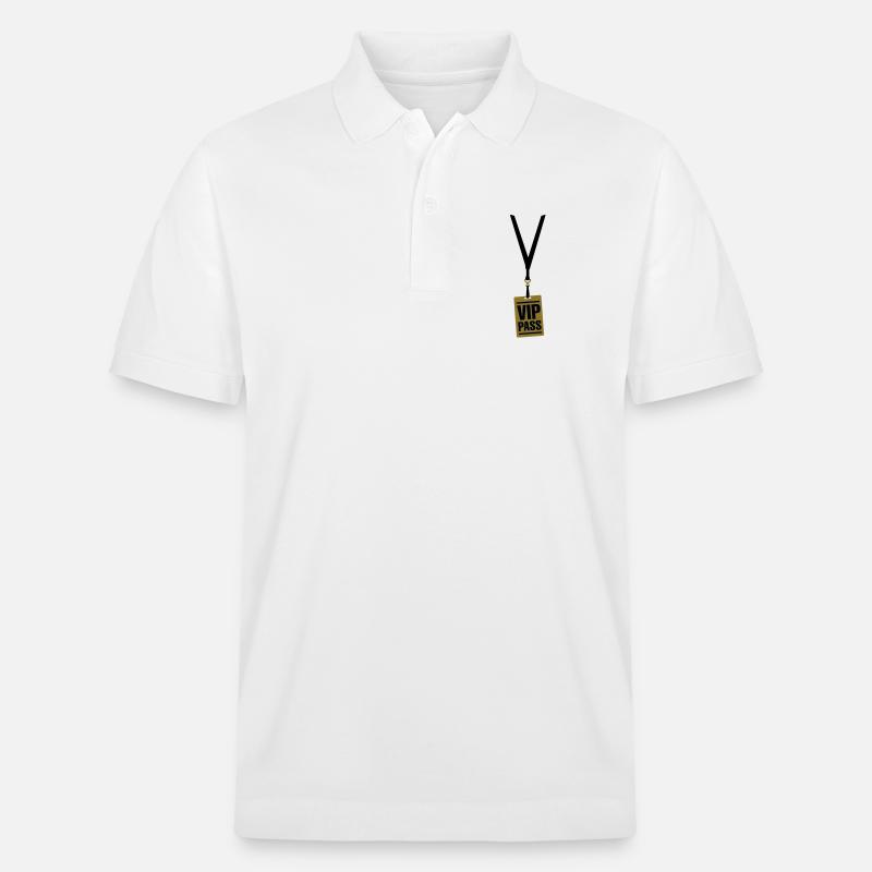 VIP Pass - Polo PREPSTER bio Stanley/Stella Unisexe - blanc