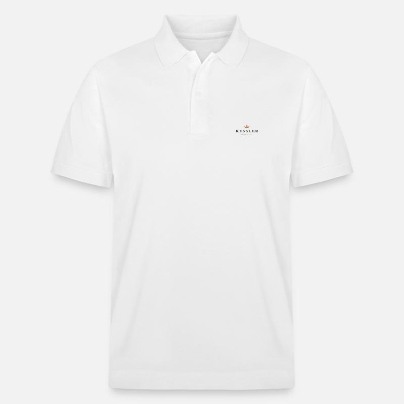 Kessler Original Familienlogo - Stanley/Stella Unisex Bio-Poloshirt PREPSTER - Weiß