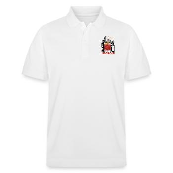 Negroni cocktails - Stanley/Stella Unisex Organic Polo Shirt PREPSTER - white - Front - Roxy (174cm) & Andy (188cm)