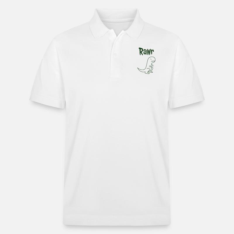 Rawr - Stanley/Stella Unisex Bio-Poloshirt PREPSTER - Weiß
