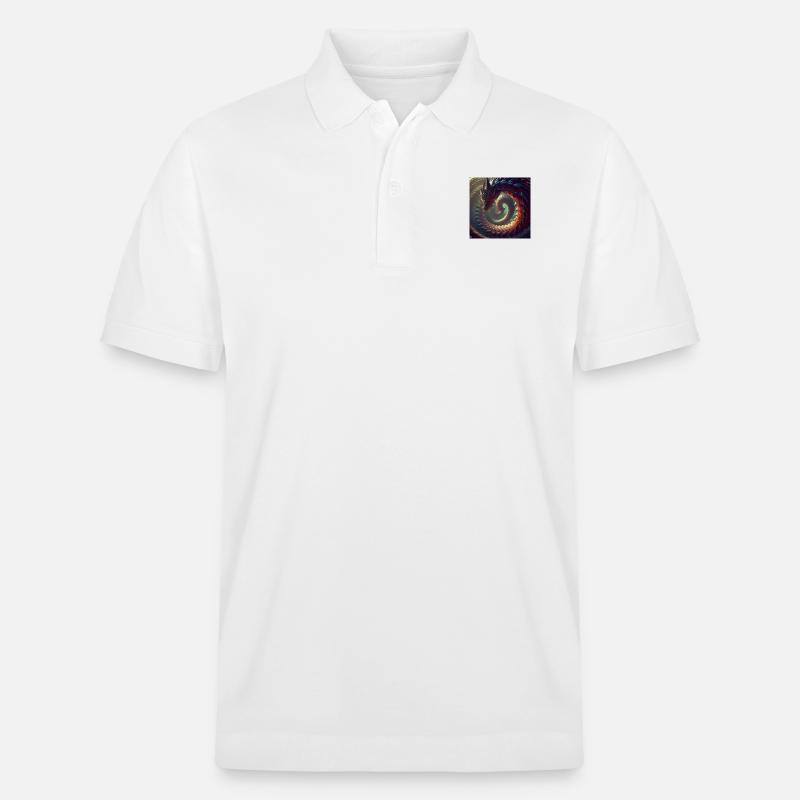 a Thousand tall dragon - Stanley/Stella Unisex Bio-Poloshirt PREPSTER - Weiß