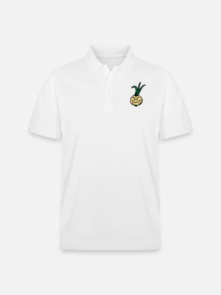 Evil onion 3 - Stanley/Stella Unisex Organic Polo Shirt PREPSTER - white