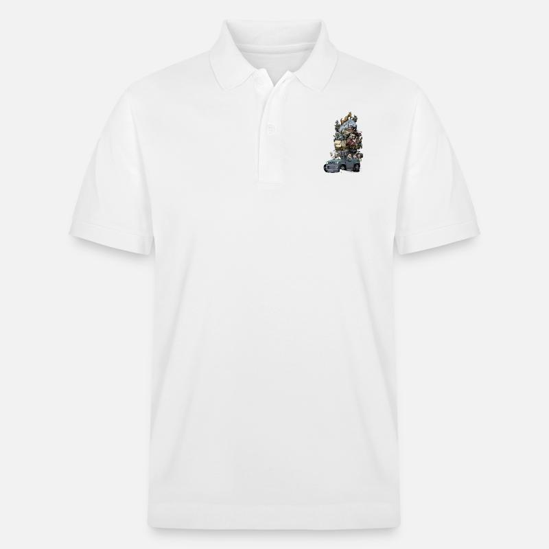 Road trip - Polo PREPSTER bio Stanley/Stella Unisexe - blanc