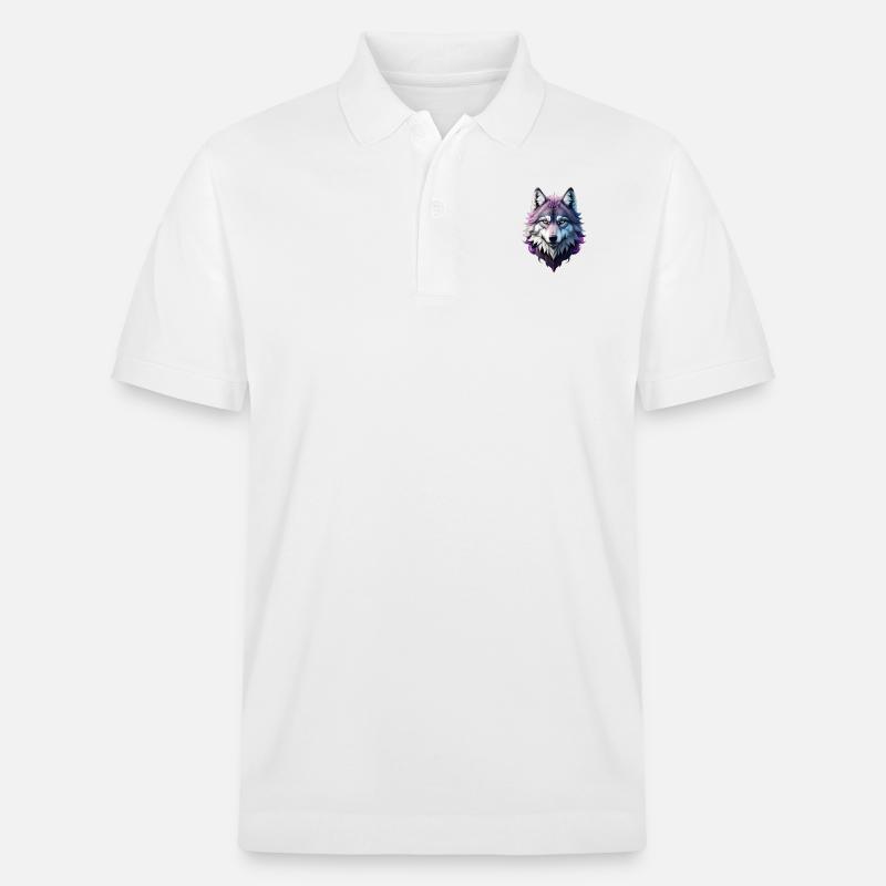 Wolf - Stanley/Stella Unisex Bio-Poloshirt PREPSTER - Weiß