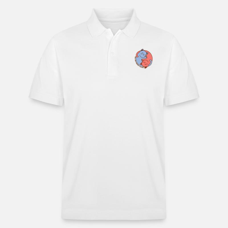 Trouvez votre équilibre parfait - Polo PREPSTER bio Stanley/Stella Unisexe - blanc
