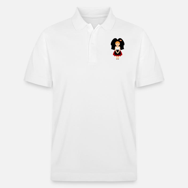 ELSÄSSISCH - Stanley/Stella Unisex Bio-Poloshirt PREPSTER - Weiß