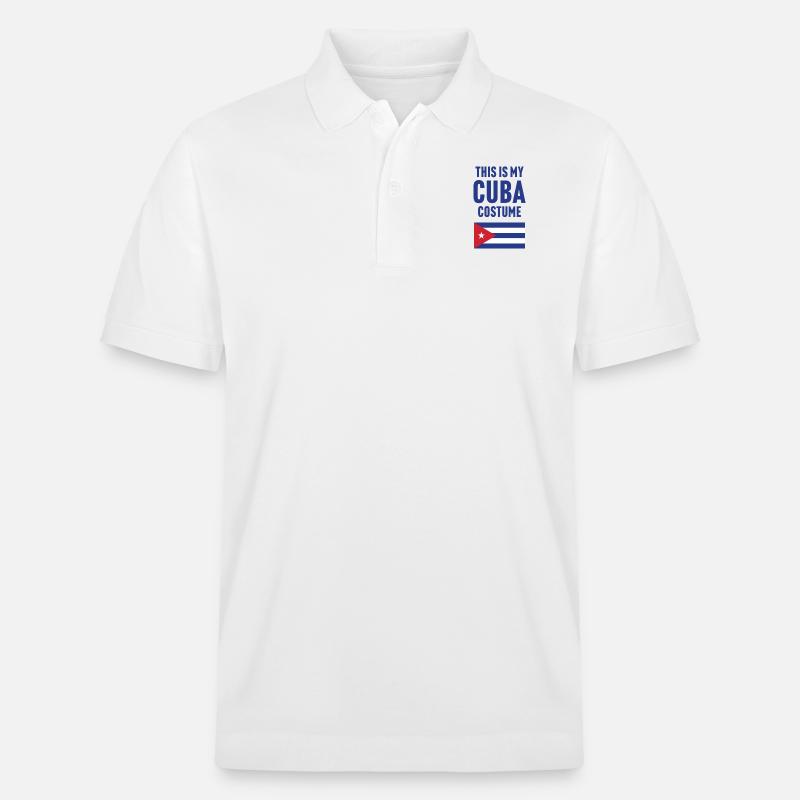 C’est mon costume de Cuba - Polo PREPSTER bio Stanley/Stella Unisexe - blanc
