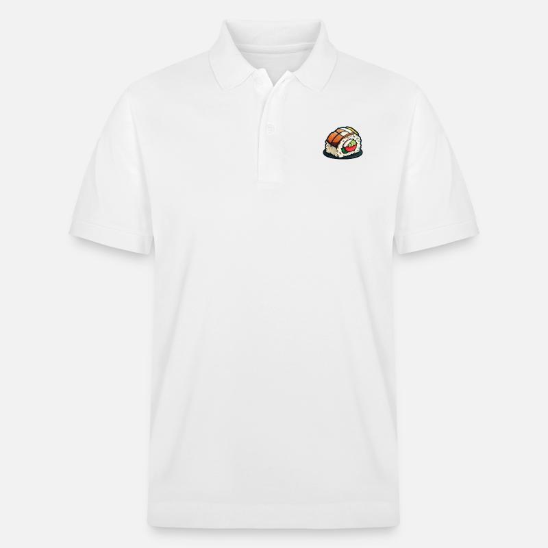 Sushi-Zeit - Stanley/Stella Unisex Bio-Poloshirt PREPSTER - Weiß