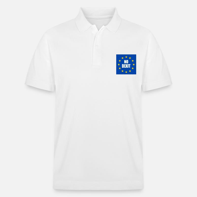 No dexit - Stanley/Stella Unisex Bio-Poloshirt PREPSTER - Weiß