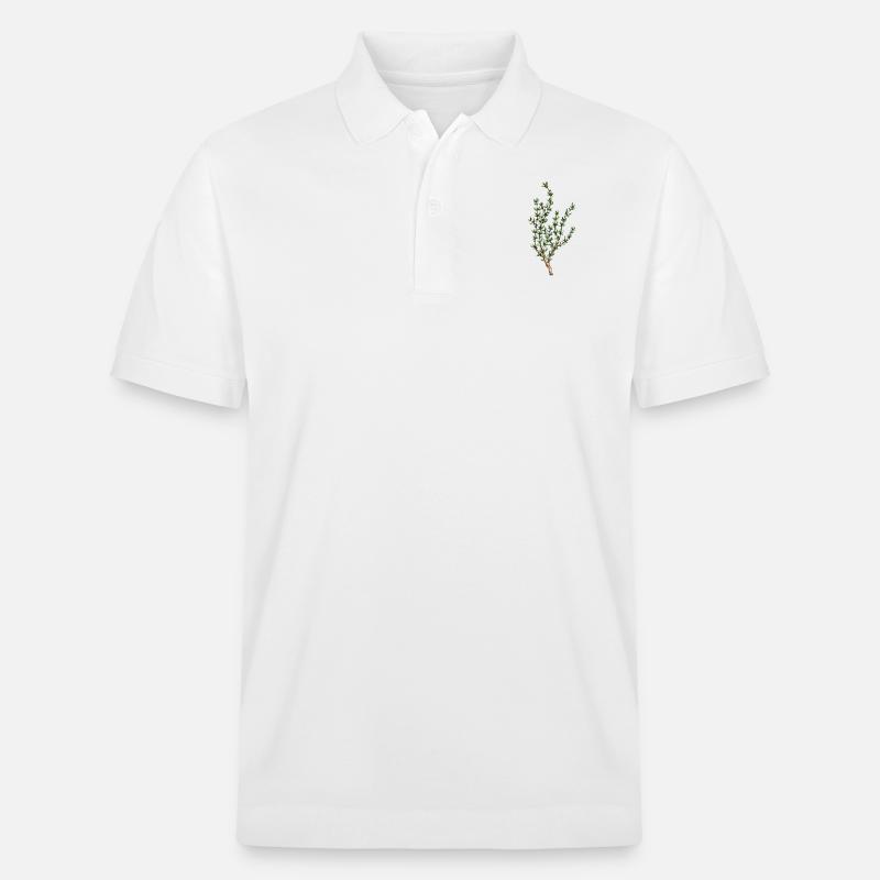 thym - Polo PREPSTER bio Stanley/Stella Unisexe - blanc