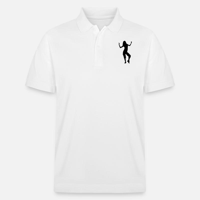 dancing - Polo PREPSTER bio Stanley/Stella Unisexe - blanc