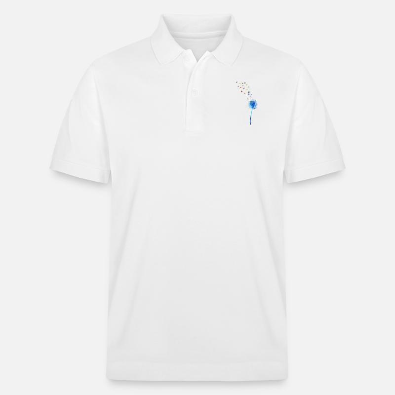 Löwenzahn - Stanley/Stella Unisex Bio-Poloshirt PREPSTER - Weiß