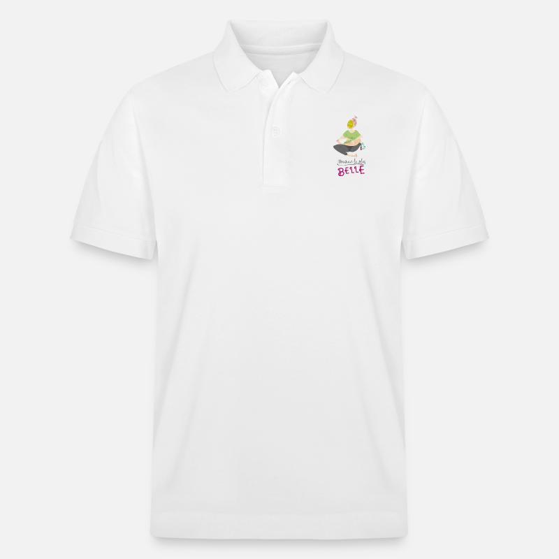 Die schönste Mutter - Stanley/Stella Unisex Bio-Poloshirt PREPSTER - Weiß