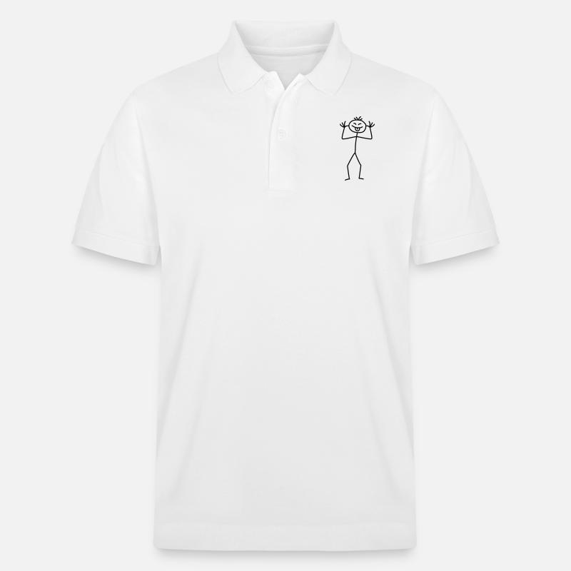 Annoy - Polo PREPSTER bio Stanley/Stella Unisexe - blanc