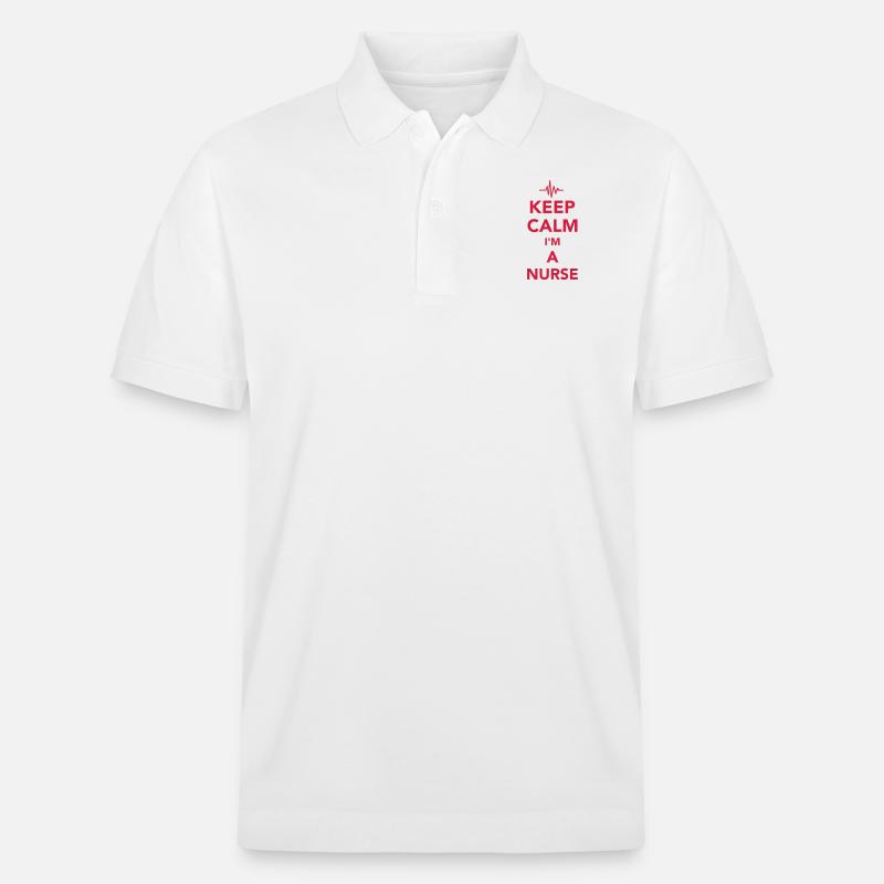 Krankenschwester - Stanley/Stella Unisex Bio-Poloshirt PREPSTER - Weiß