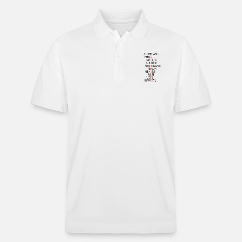 Definition des Begriffs "Krankenschwester" - Stanley/Stella Unisex Bio-Poloshirt PREPSTER - Weiß