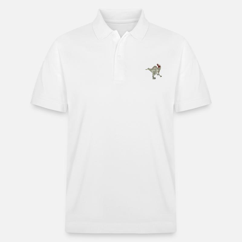 Spinosaurus - Stanley/Stella Unisex Bio-Poloshirt PREPSTER - Weiß