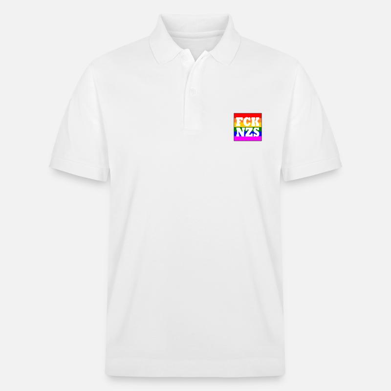 Fck nzs - Stanley/Stella Unisex Bio-Poloshirt PREPSTER - Weiß