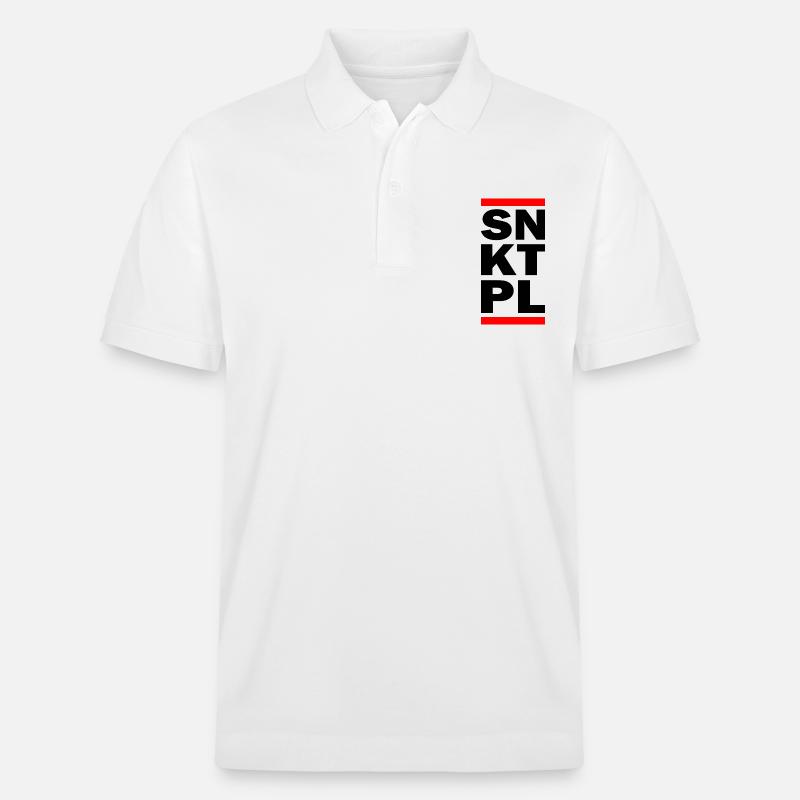 Snktpl - Stanley/Stella Unisex Bio-Poloshirt PREPSTER - Weiß