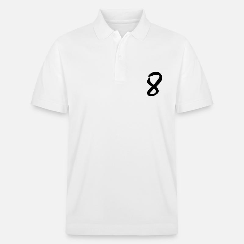 8 - Polo PREPSTER bio Stanley/Stella Unisexe - blanc