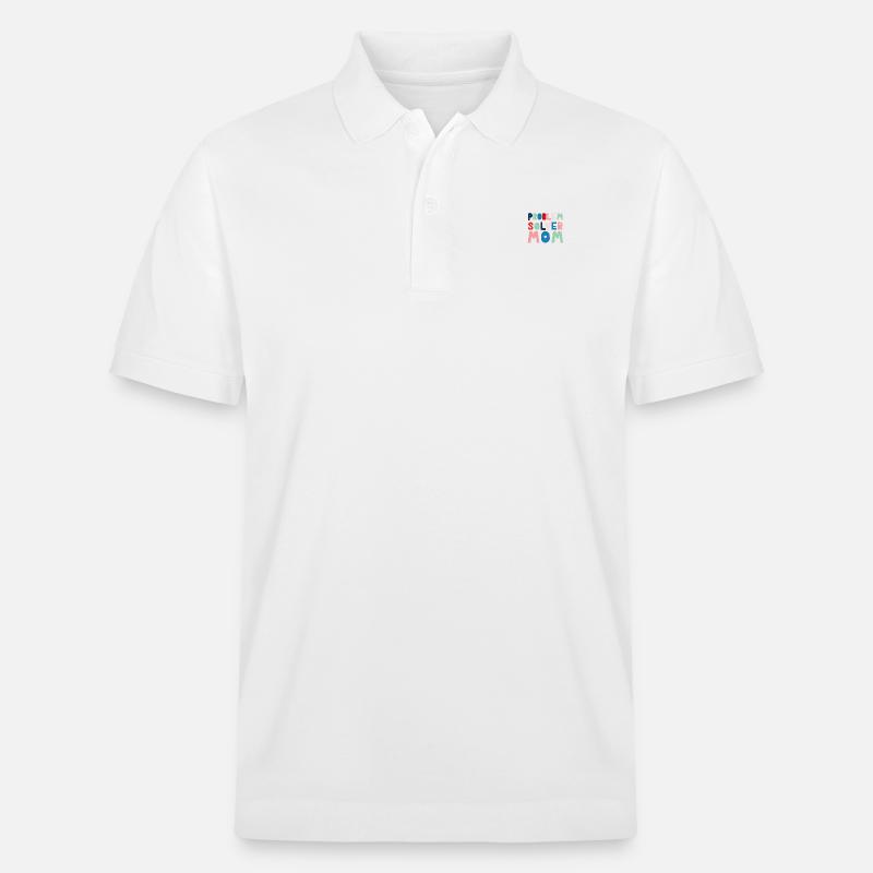 Maman résolveuse de problèmes - Polo PREPSTER bio Stanley/Stella Unisexe - blanc