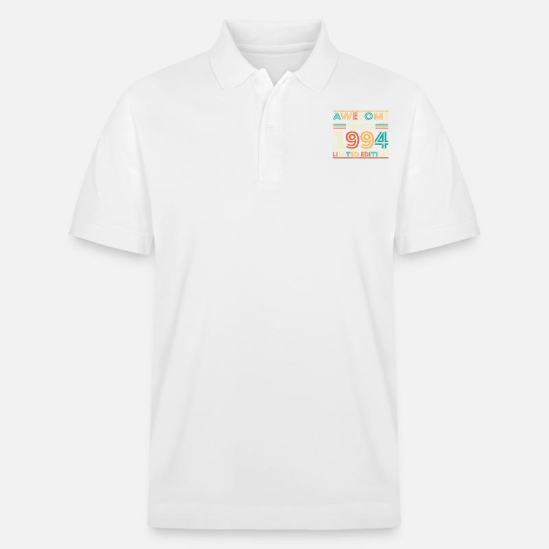 Impressionnant depuis 1994 - Polo PREPSTER bio Stanley/Stella Unisexe - blanc