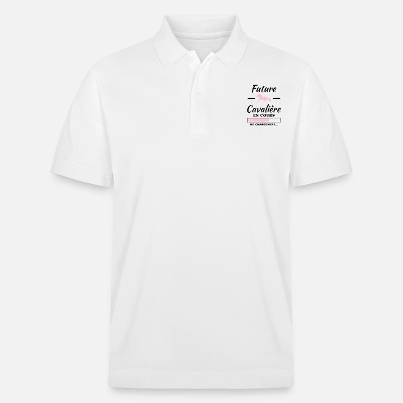 future cavalière - spécial maternité - Polo PREPSTER bio Stanley/Stella Unisexe - blanc