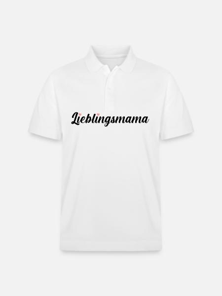 Mutter Beste Mama - Stanley/Stella Unisex Bio-Poloshirt PREPSTER - Weiß
