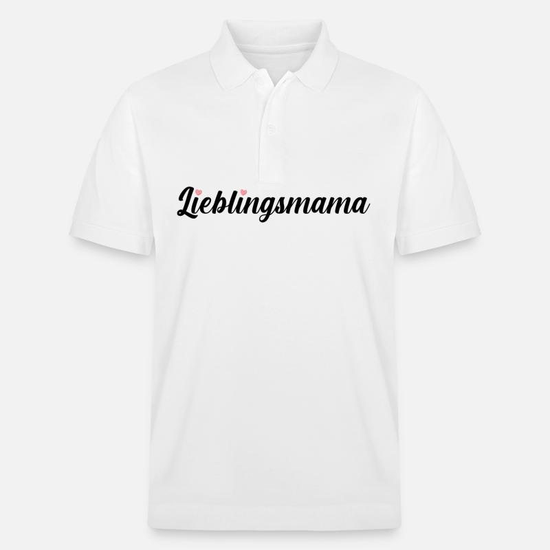 Mutter Beste Mama - Stanley/Stella Unisex Bio-Poloshirt PREPSTER - Weiß