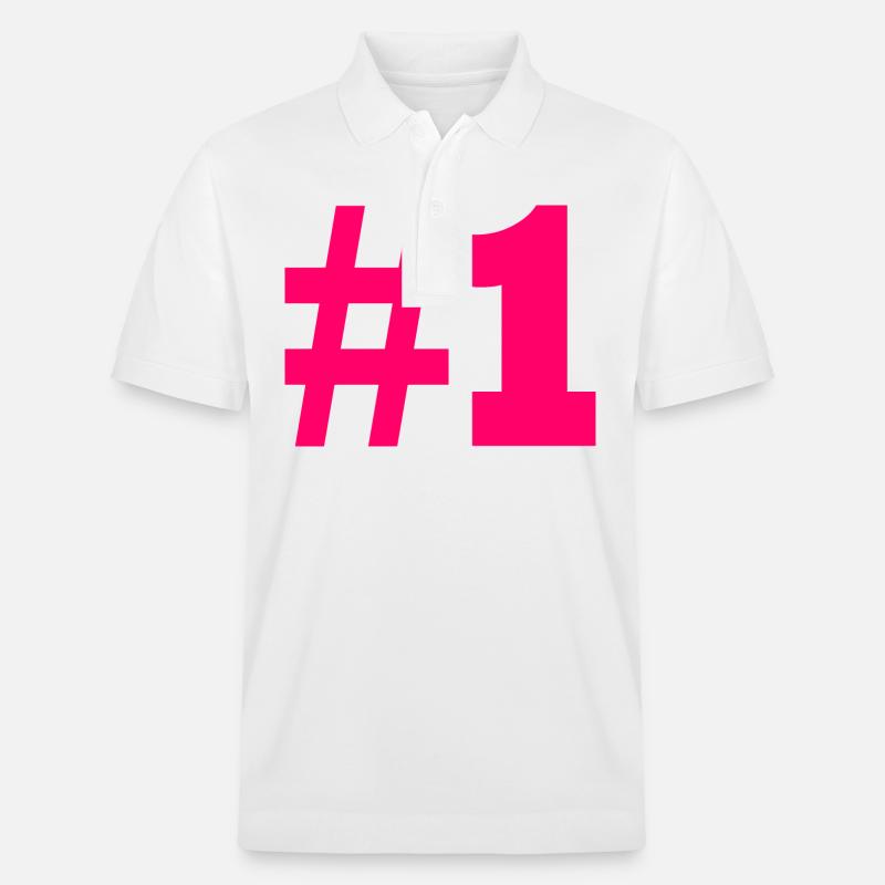 #1 - Stanley/Stella Unisex Bio-Poloshirt PREPSTER - Weiß