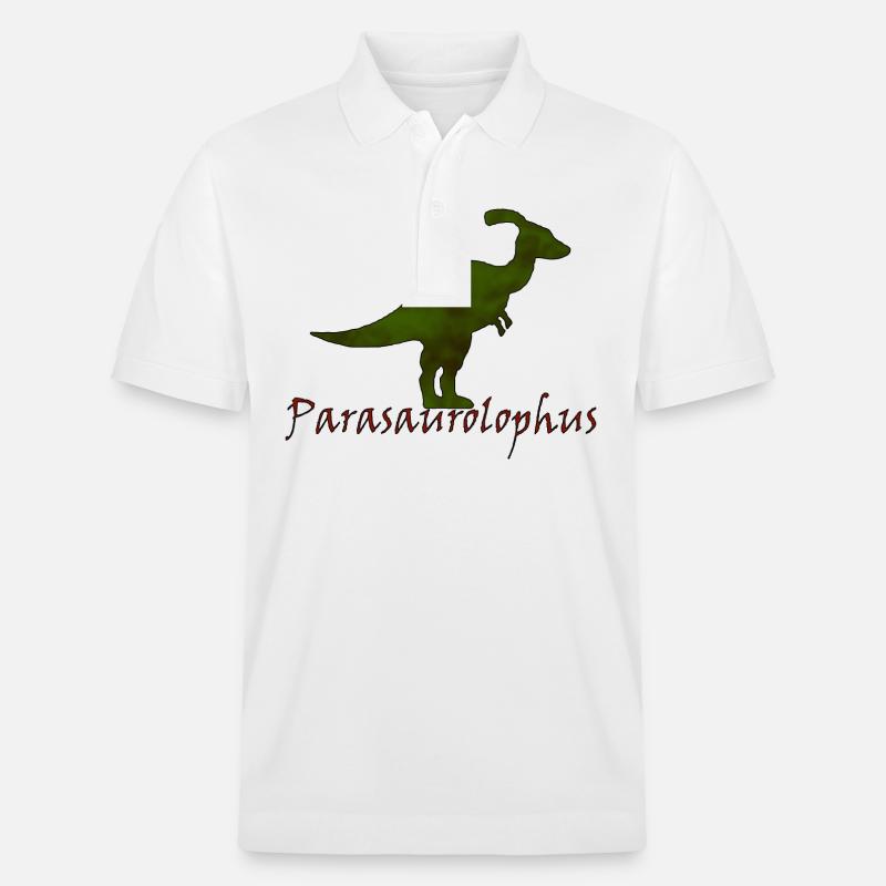 Parasaurolophus - Stanley/Stella Unisex Bio-Poloshirt PREPSTER - Weiß