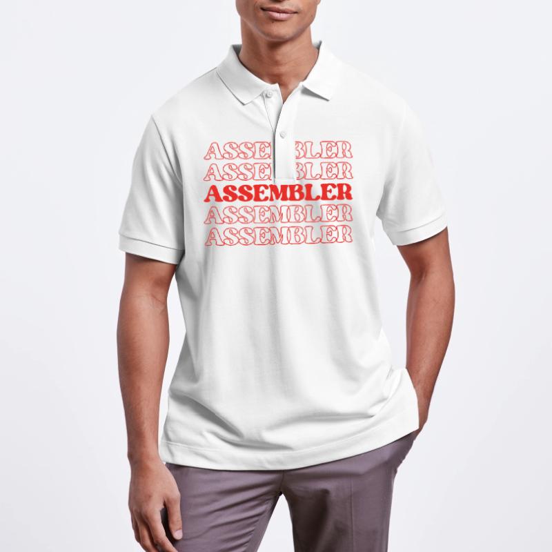 Assembler Fabricator Assembler Constructor Maker Stanley/Stella Unisex Organic Polo Shirt PREPSTER