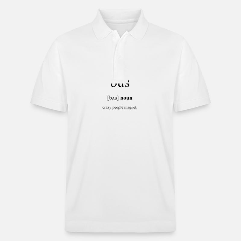 Bus - Polo PREPSTER bio Stanley/Stella Unisexe - blanc