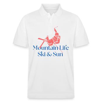 Séjours au ski - Tyrol - Forfaits ski - Ski - Polo PREPSTER bio Stanley/Stella Unisexe - blanc - Devant - Roxy (174cm) & Andy (188cm)
