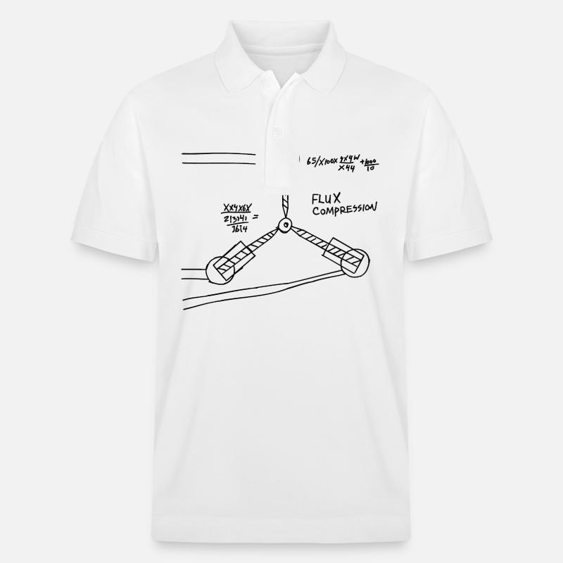 Flussmittel-Kompression - Stanley/Stella Unisex Bio-Poloshirt PREPSTER - Weiß