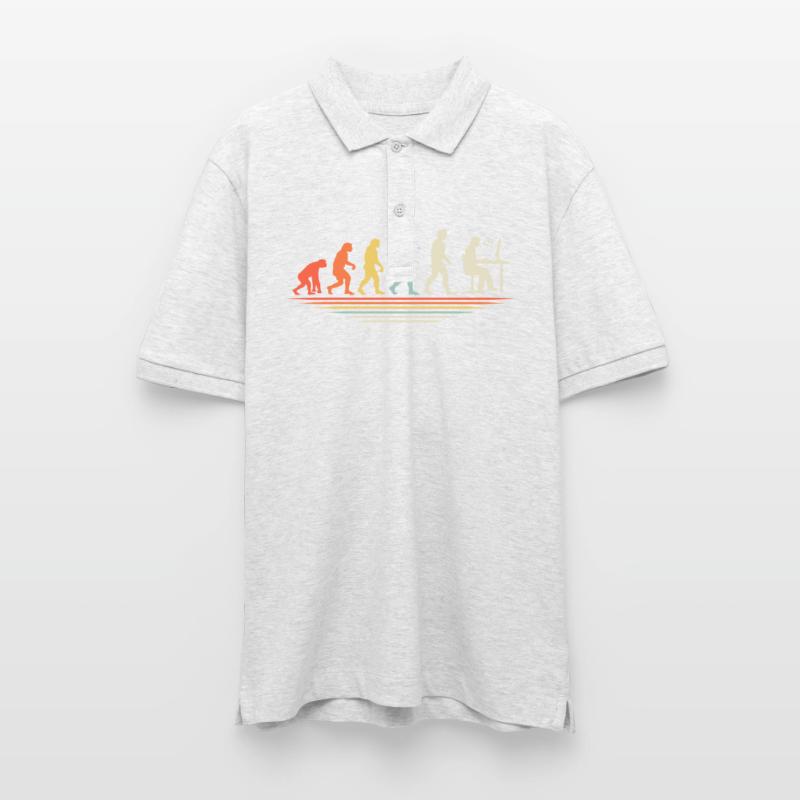 Kaffee-Codierung Evolution Programmierer Entwickler Nerd Coffe Stanley/Stella Unisex Bio-Poloshirt PREPSTER